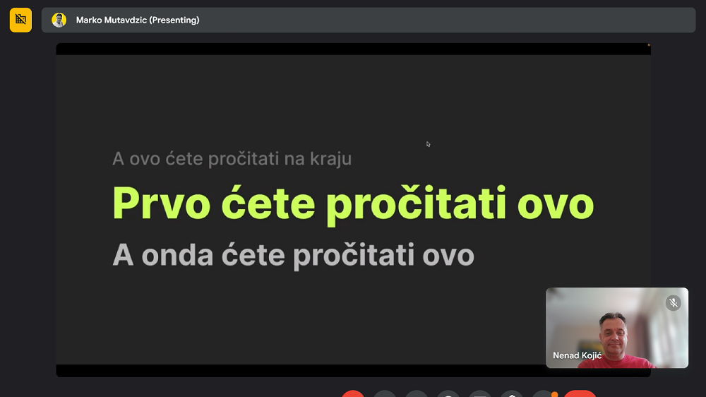 Dva gostujuca predavanja
